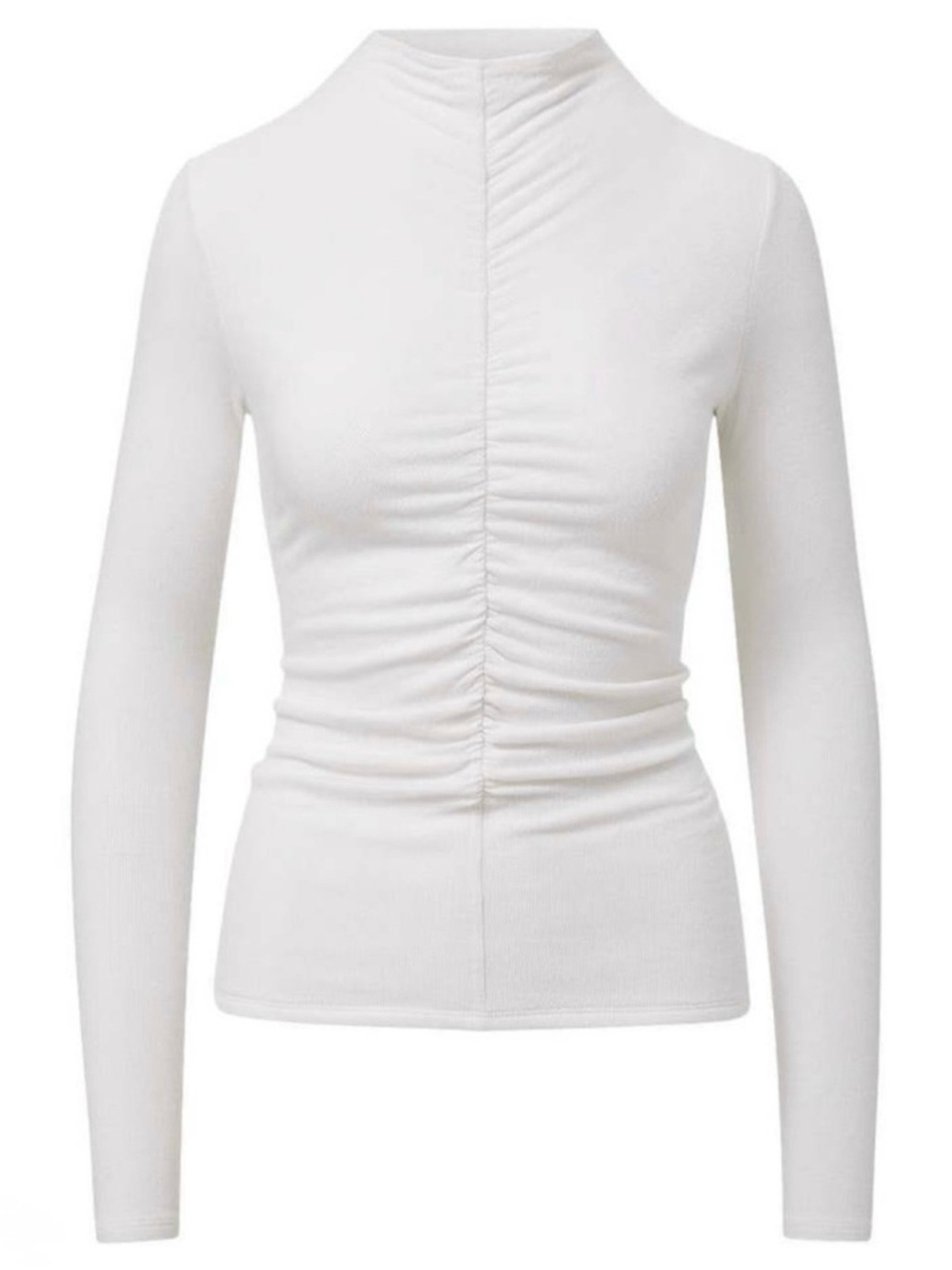 Veronica Beard Women's White Ribbed Top - Picture 4 of 4